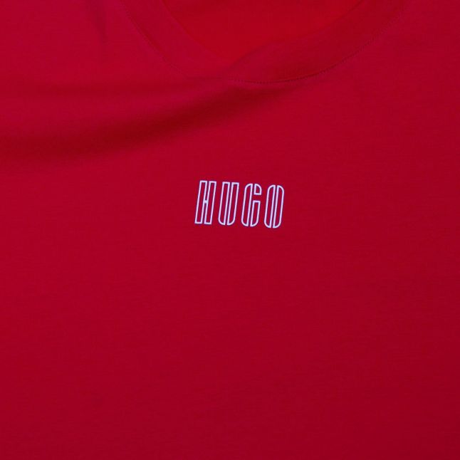 Mens Red Durned203 Small Logo S/s T Shirt