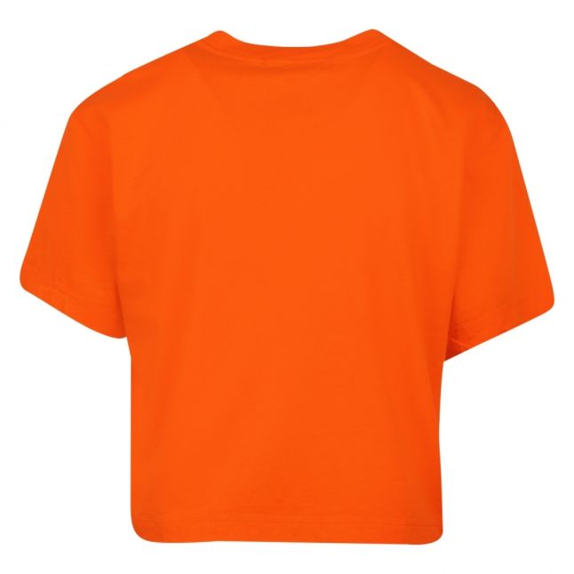 Womens Orange Allegra Cropped S/s T Shirt