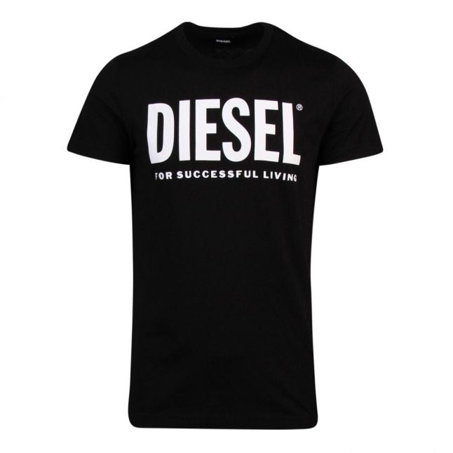 Mens Black T-Diego-Logo S/s T Shirt