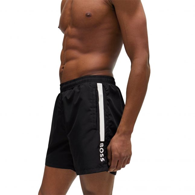 Mens Black Dolphin Swim Shorts