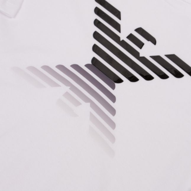 Mens White Double Eagle S/s T Shirt