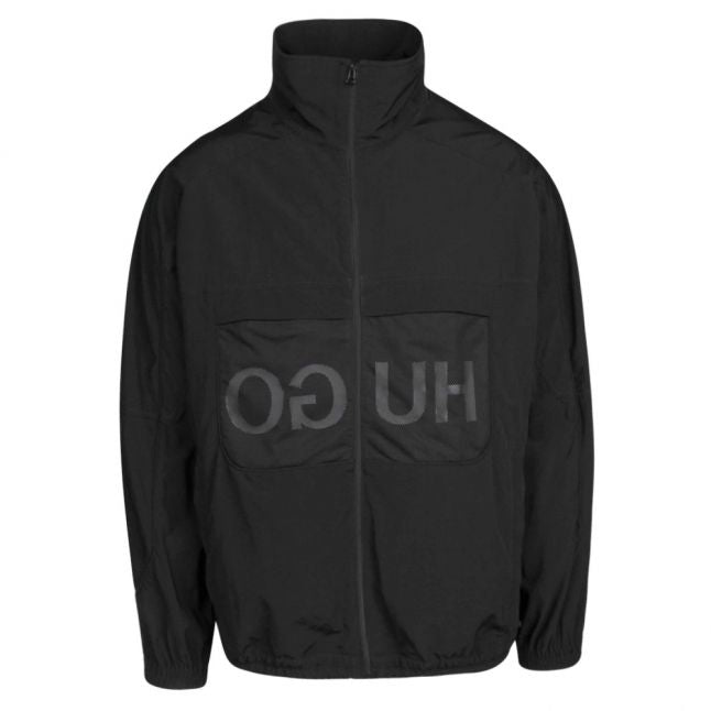 Mens Black Balcano Mesh Logo Jacket