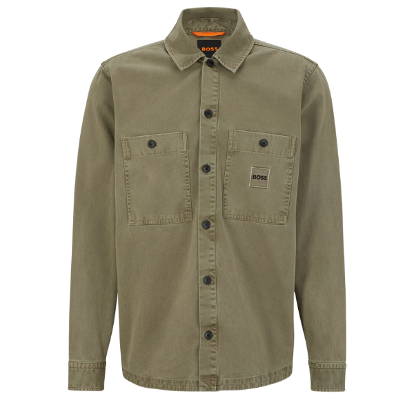 Mens Light Green Locky_1 Overshirt