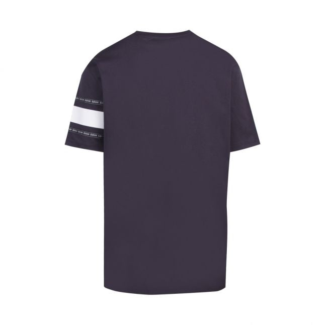 Mens Dark Blue Durned-U6 S/s T Shirt