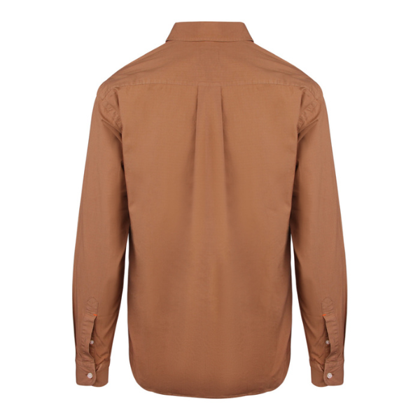 Mens Open Beige Lambey L/s Shirt