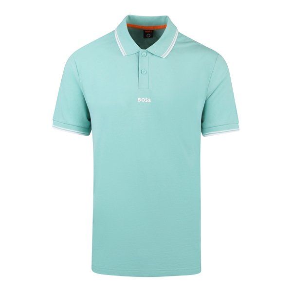 Mens Light/Pastel Green PChup S/s Polo Shirt