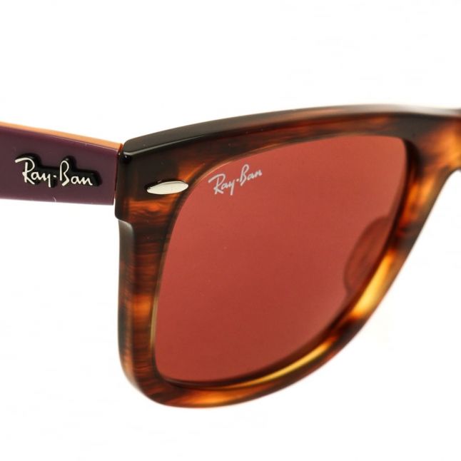 Havana RB2140 Wayfarer Pixel Sunglasses