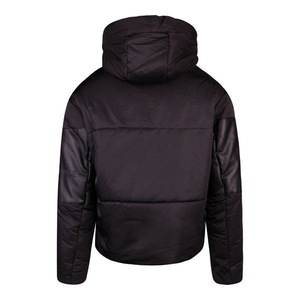 Mens Black Recycled Nylon Padded Jacket