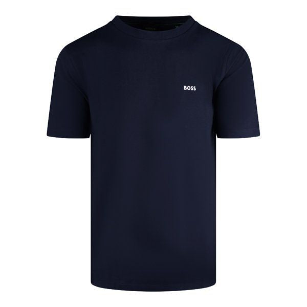 Mens Dark Blue Tee S/s T Shirt