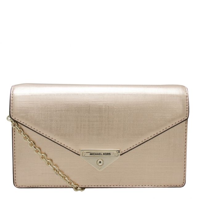 Womens Ballet Grace Envelope Metallic Clutch