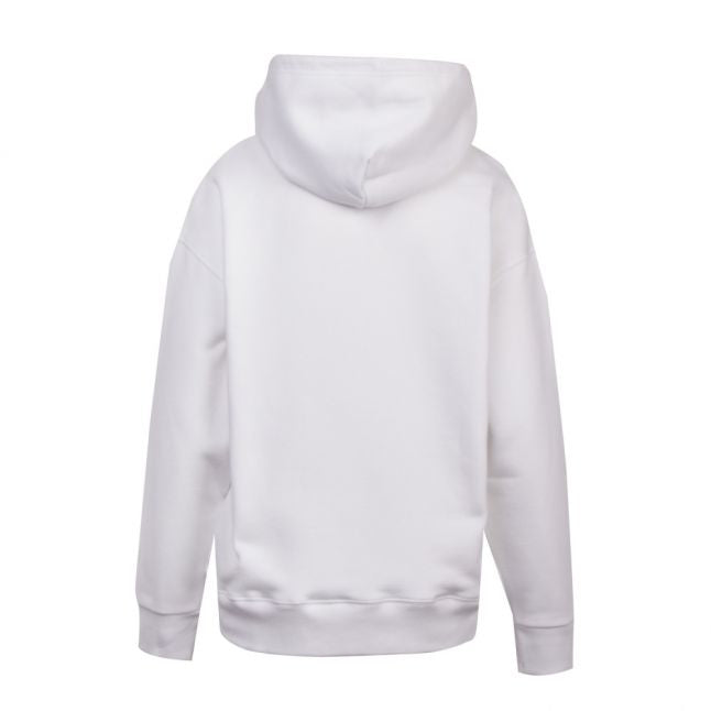 Womens Classic White Collegiate Hoodie