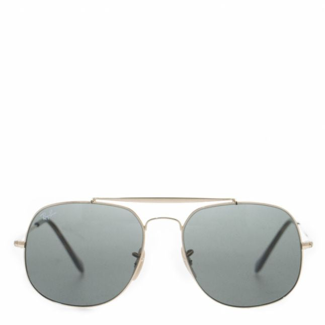 Mens Gold & Green RB3561 The General Sunglasses