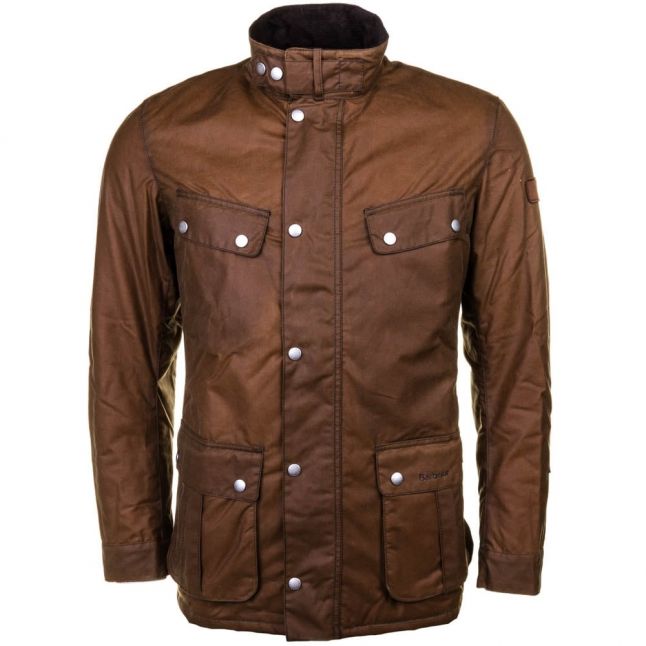 Mens Tan Duke Waxed Jacket