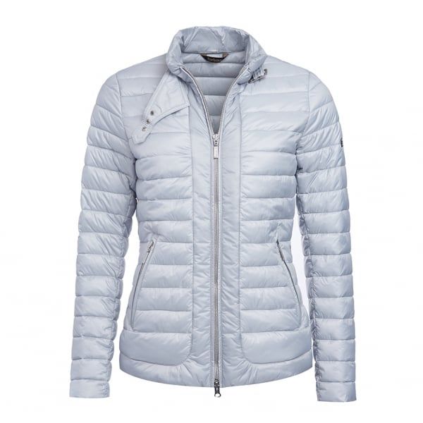 Womens Ice White Firth Quilted Jacket