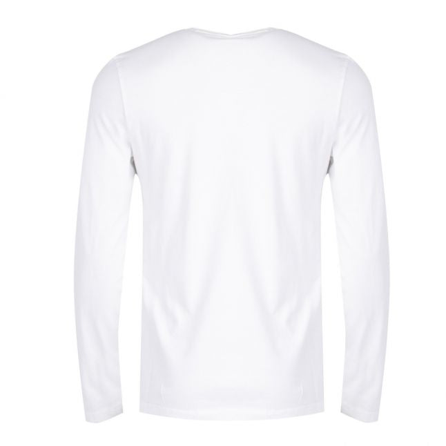 Mens Bright White Solin I L/s T Shirt