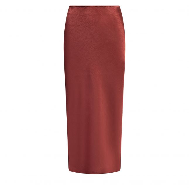 Womens Bourgogne Flavie Midi Skirt