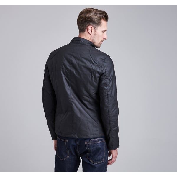 Mens Black Legion Waxed Jacket