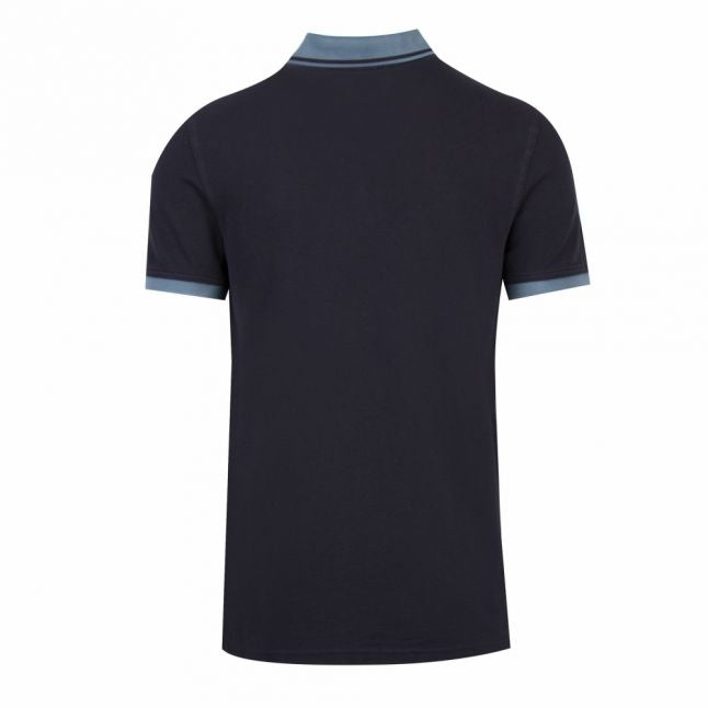 Casual Mens Dark Blue Prim Tipped S/s Polo Shirt