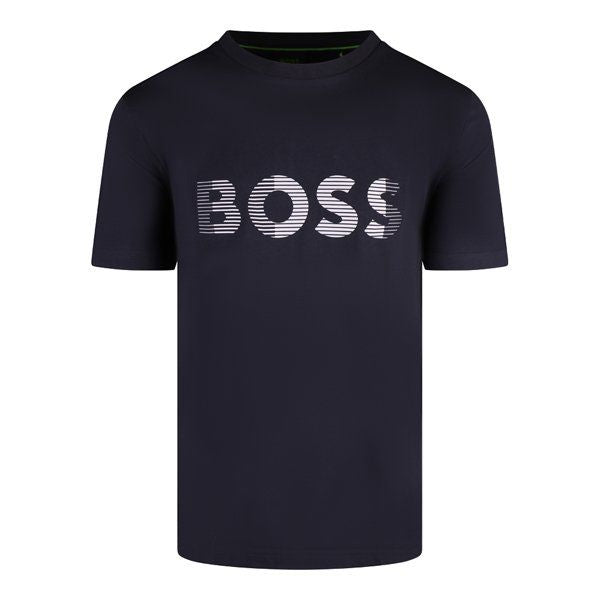 Mens Dark Blue Tee 1 S/s T Shirt