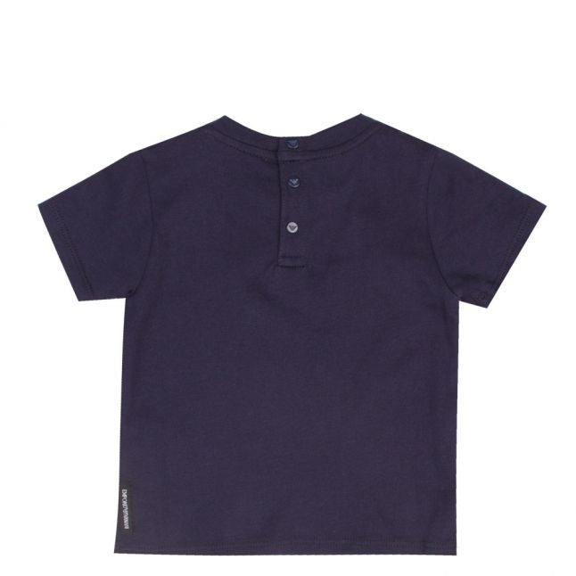 Infant Navy Basic Logo S/s T Shirt