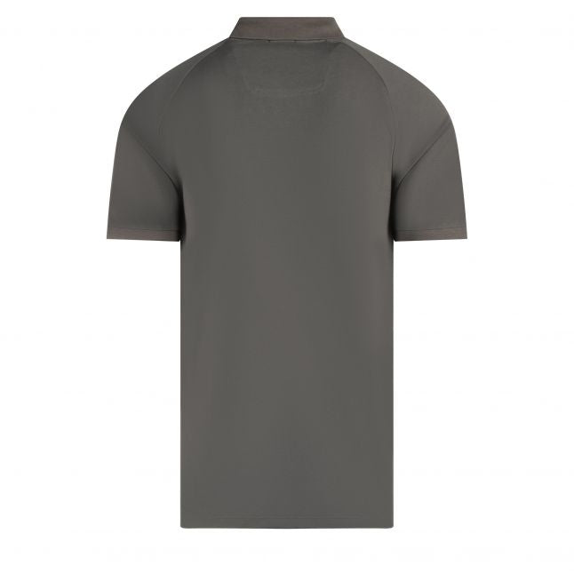 Mens Grey Paddy Tape Reg S/s Polo