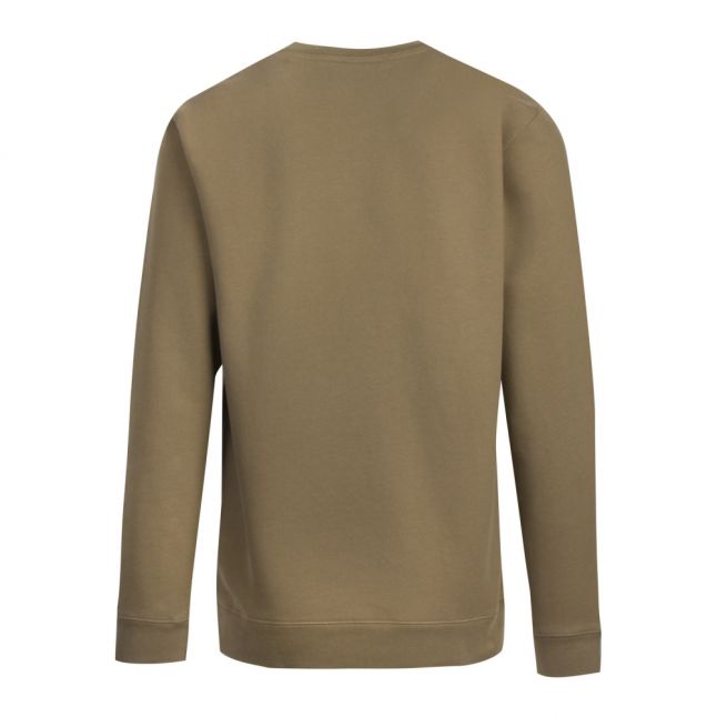 Casual Mens Khaki Weevo Sweat Top