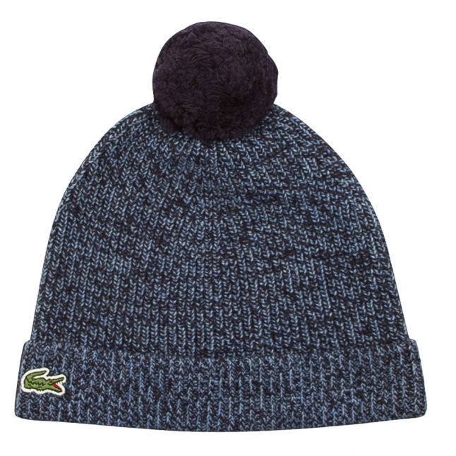 Boys Navy Blue Knitted Bobble Hat