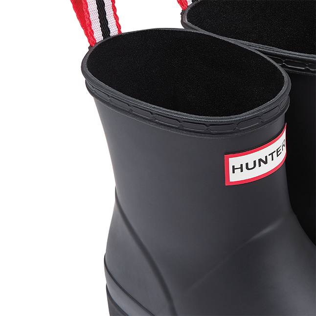 Womens Black Original Play Boot Short Wellington Boots