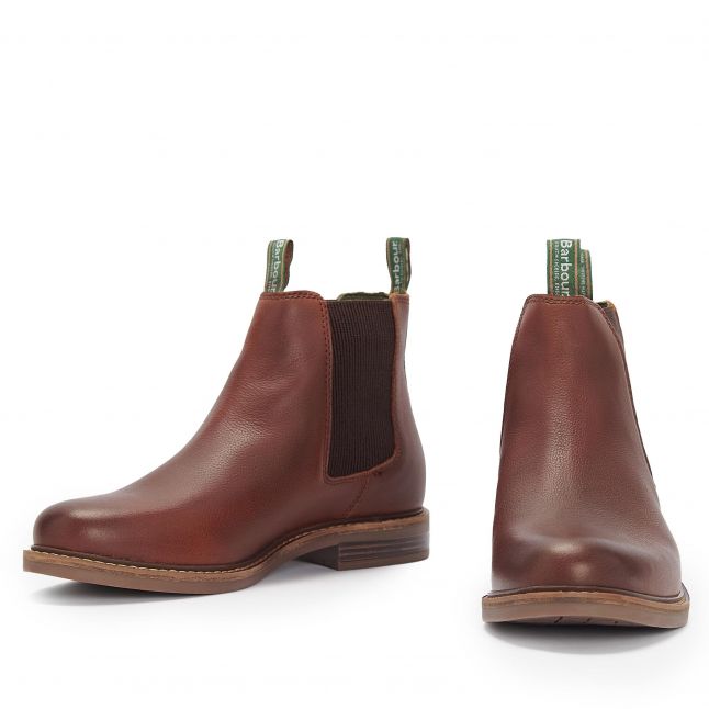 Mens Teak Farsley Chelsea Boots