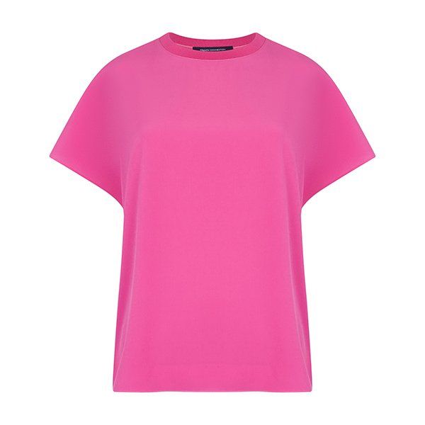 Womens Wild Rosa Crepe Light Crew Neck S/s T Shirt