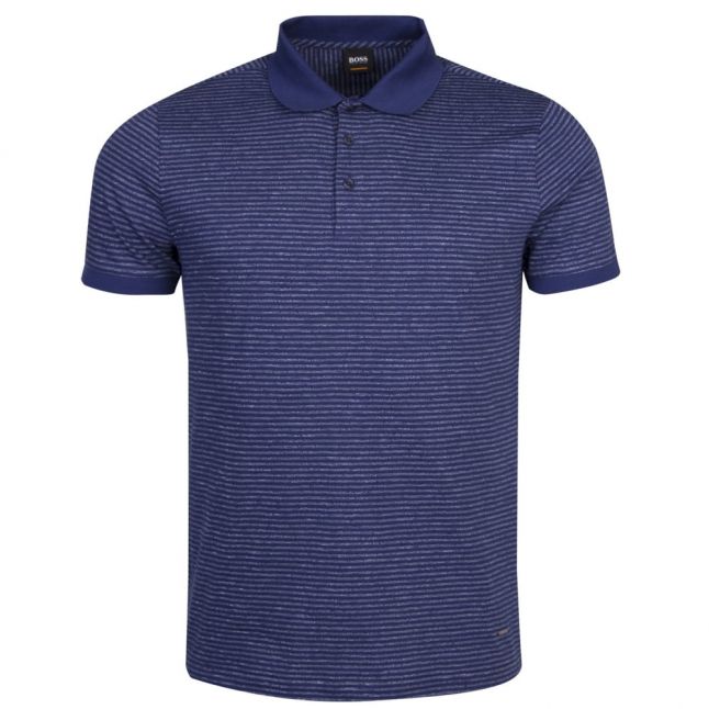 Casual Mens Navy Prestyn S/s Polo Shirt