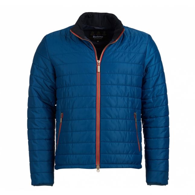 Mens Petrol Locking Quilted Jacket