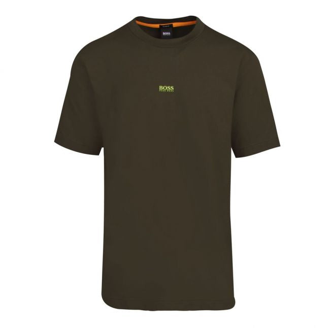 Casual Mens Dark Green Tchup S/s T Shirt