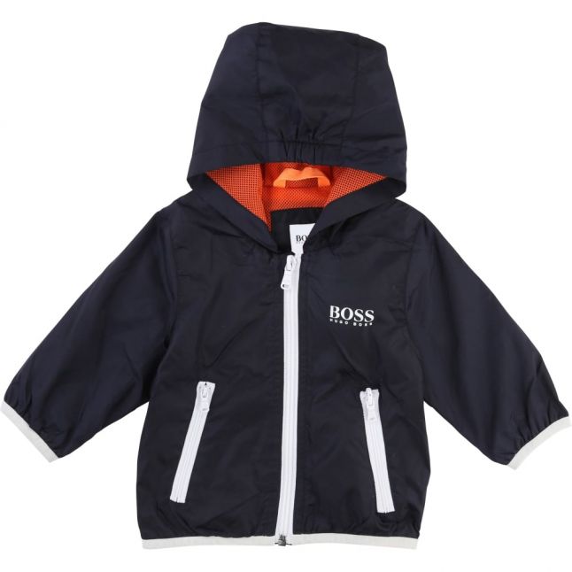 Baby Navy Light Hooded Jacket