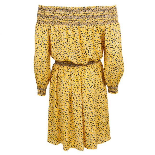 Womens Taxi Yellow Mini Finley Dress