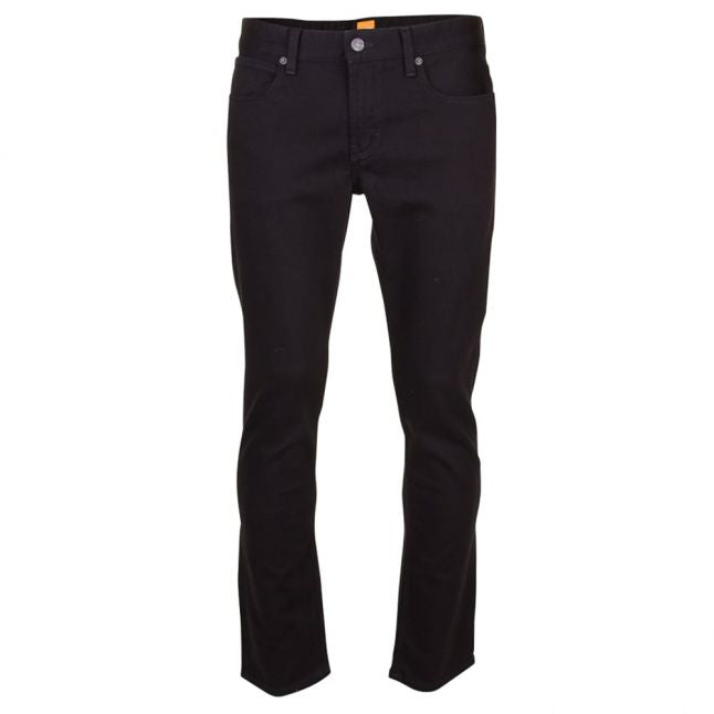 Mens Black Orange63 Slim Fit Jeans