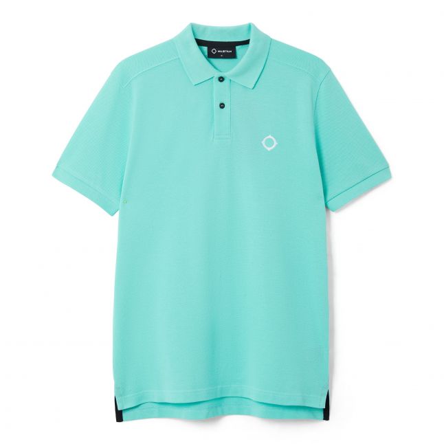 Mens Aquatic Pique S/s Polo Shirt