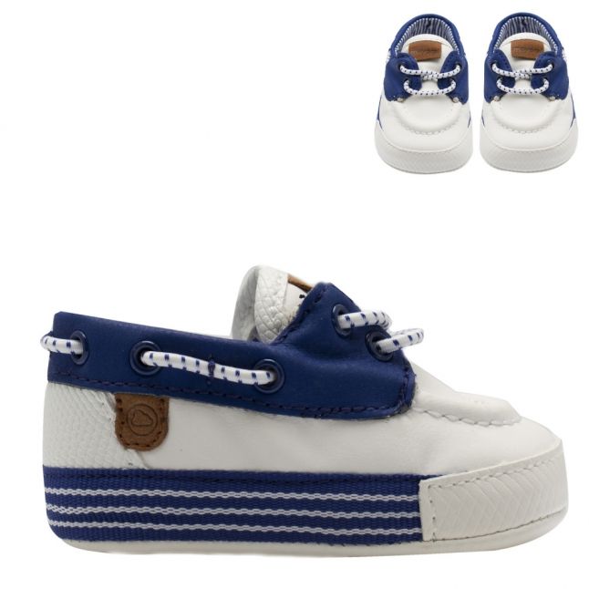 Baby White Deck Shoe Booties