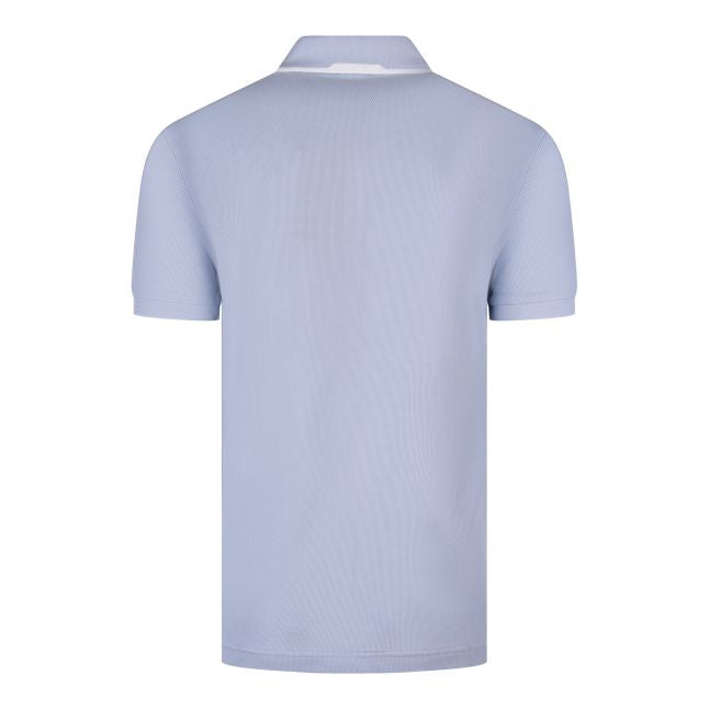 Mens Light Purple Paddy 2 Tipped Reg S/s Polo