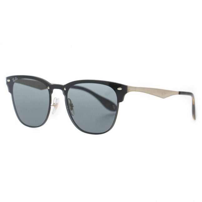 Gold/Grey/Green RB3576N Blaze Clubmaster Sunglasses