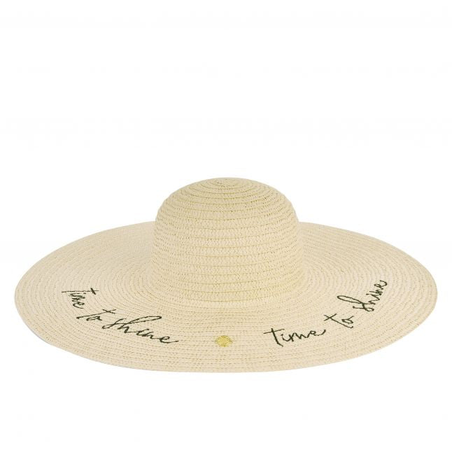 Womens Vanilla Time To Shine Straw Hat