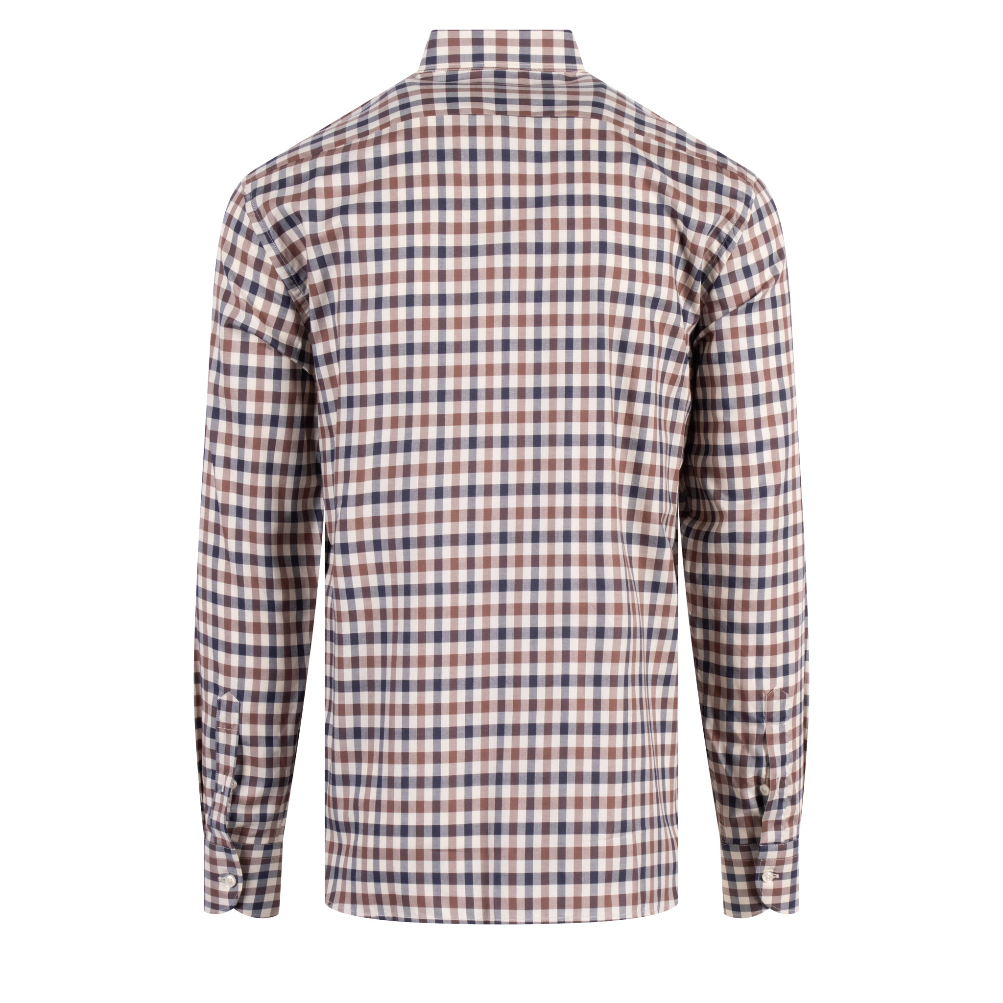 Mens Aquascutum Active Club Check L/s Shirt