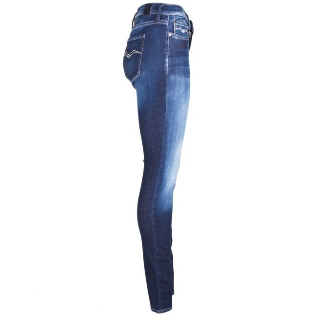 Womens Blue Wash Joi Hyperflex Skinny Fit Jeans