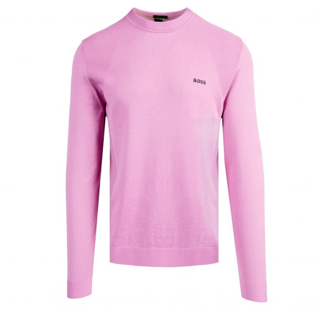 Mens Pink Momentum_Lite Crew Knit