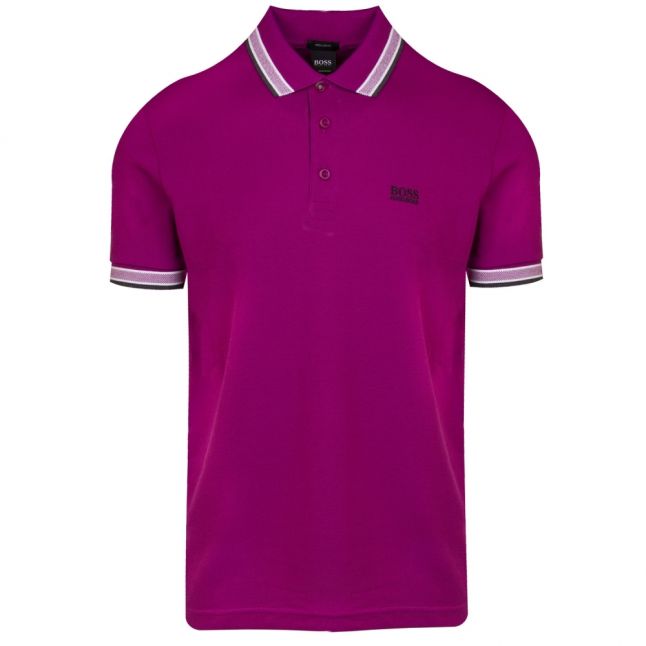 Athleisure Mens Pink Paddy Regular Fit S/s Polo Shirt