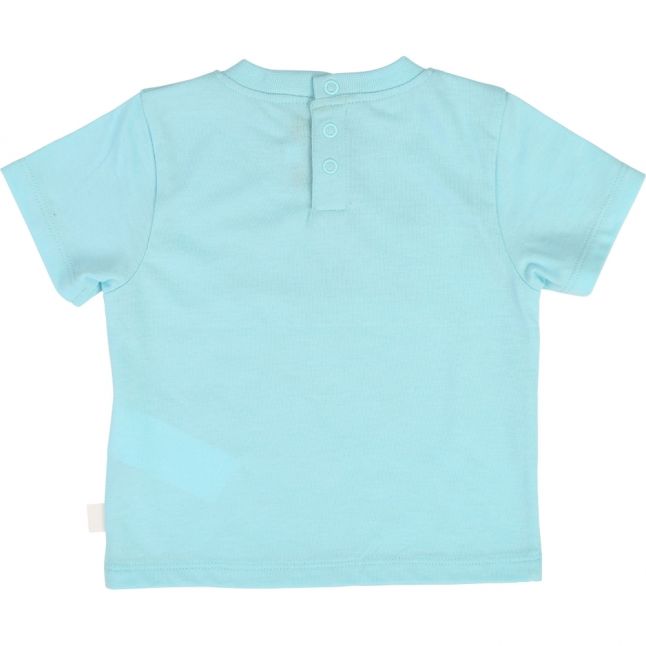 Toddler Turquoise Go Faster Logo S/s T Shirt