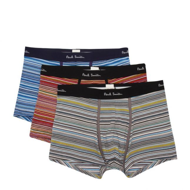 Mens Assorted Multi Stripe 3 Pack Trunks