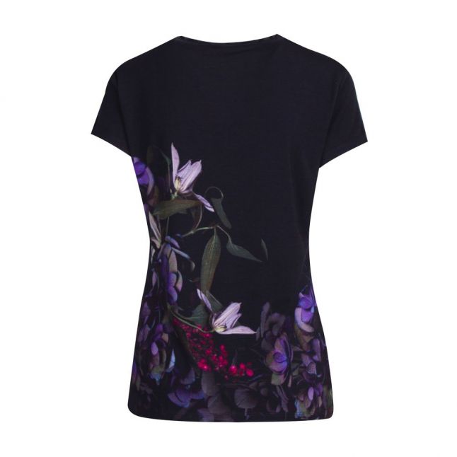 Womens Dark Blue Aidie Pomegranate S/s T Shirt