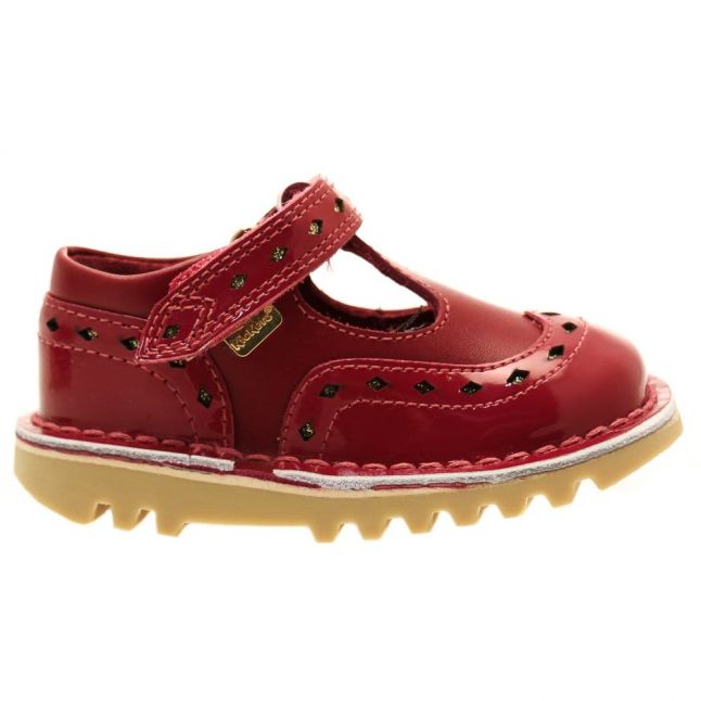 Infant Dark Red & Gold Kick T Diamond (5-11)