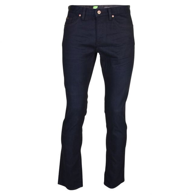 Mens Dark Blue Wash C-Delaware1 Slim Fit Jeans